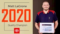 matt lacroune 2020 quality champion