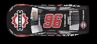 a nascar car with the number 69 on it